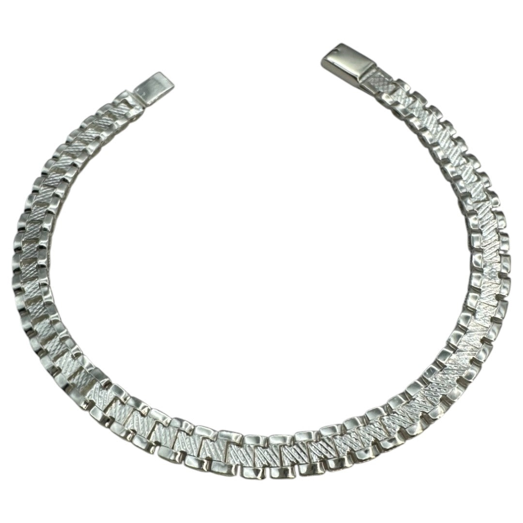 Unisex | Pulsera Tejido Rolex RP - 6 mm – Unisex – Plata Ley .925