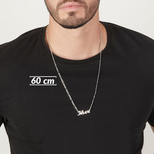 Collar Cartier Con Dije De Nombre Personalizado | Plata Ley.925