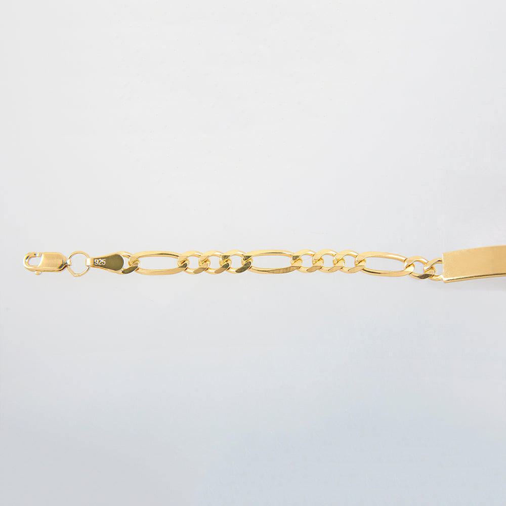 Unisex | Esclava Tejido Cartier Lisa 5 mm – Plata Con Baño De Oro 24k