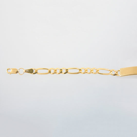 Unisex | Esclava Tejido Cartier Lisa 5 mm – Plata Con Baño De Oro 24k