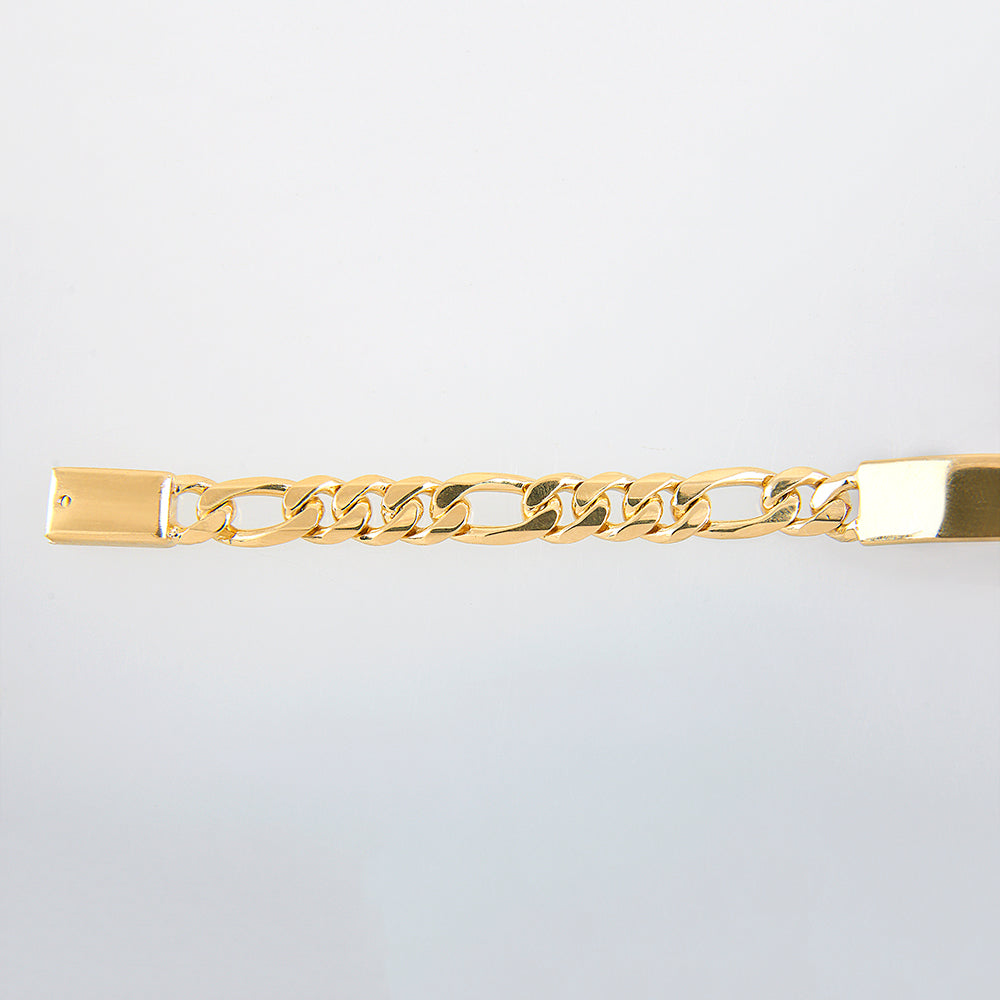 Unisex | Esclava Tejido Cartier HM Lisa 7 mm – Plata Con Baño De Oro 24k