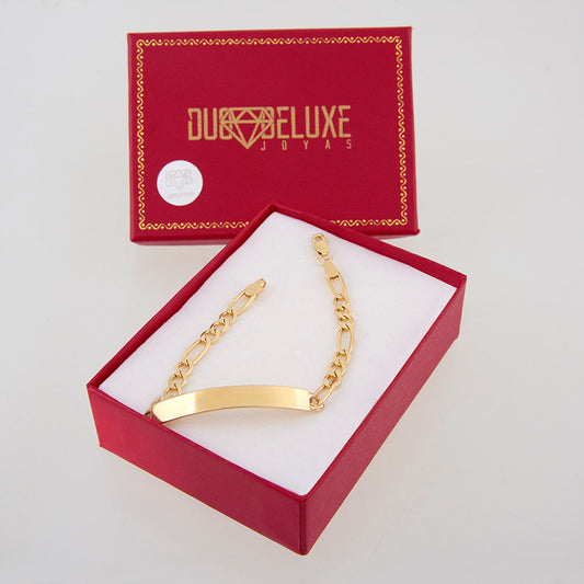 Unisex | Esclava Tejido Cartier Lisa 4 mm – Plata Con Baño De Oro 24k