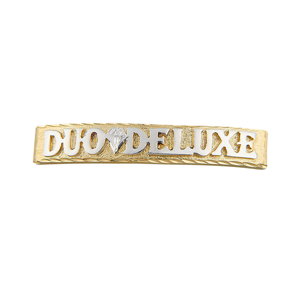 Hombre | Esclava Tejido Cubana - 10 mm – Plata Con Baño De Oro 24k