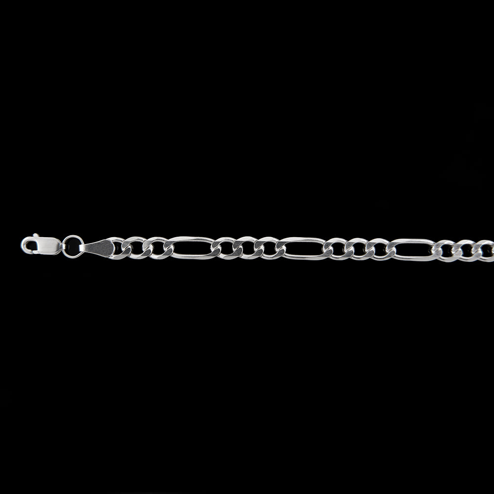 Unisex | Pulsera Tejido Cartier Liso 5 mm – Plata Ley .925
