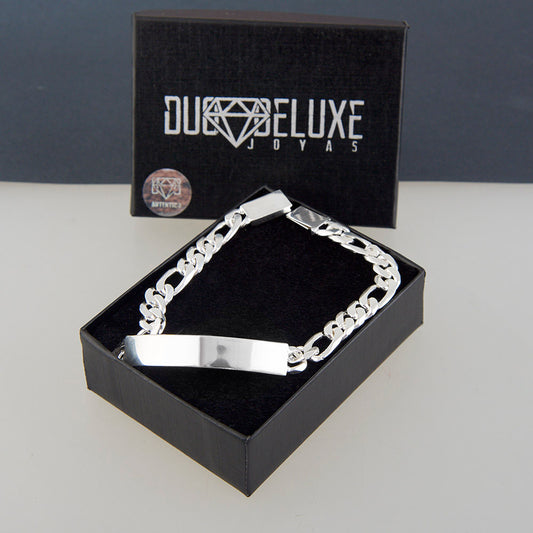 Unisex | Esclava Tejido Cartier HM Lisa 7 mm – Plata Ley .925