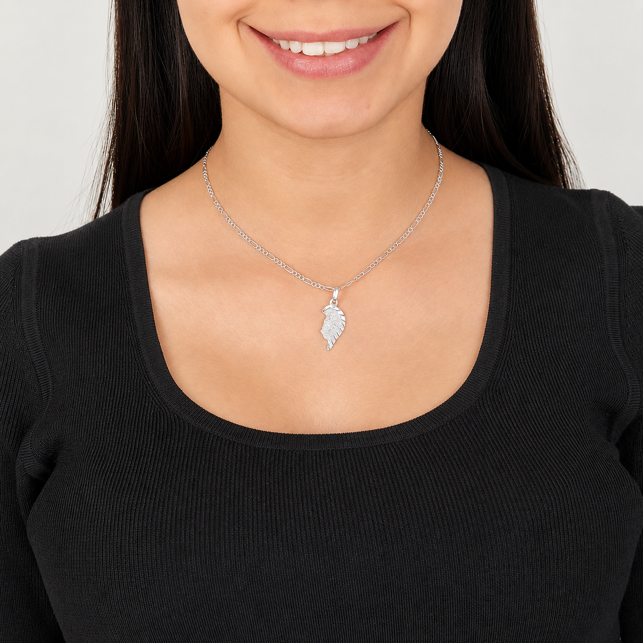 Parejas | Duo Collares Con Dijes De Corazon Personalizados Con Grabado, Para Parejas, De Plata Autentica Ley.925 DUO DELUXE JOYAS
