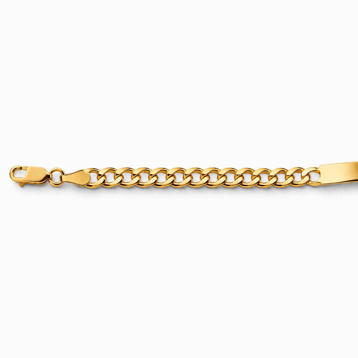Parejas | Duo De Esclavas Tejido Barbada Cubana Para Parejas, De Plata Autentica Ley .925 Con Baño De Oro Italiano 24k, Con Grabado, DUO DELUXE JOYAS