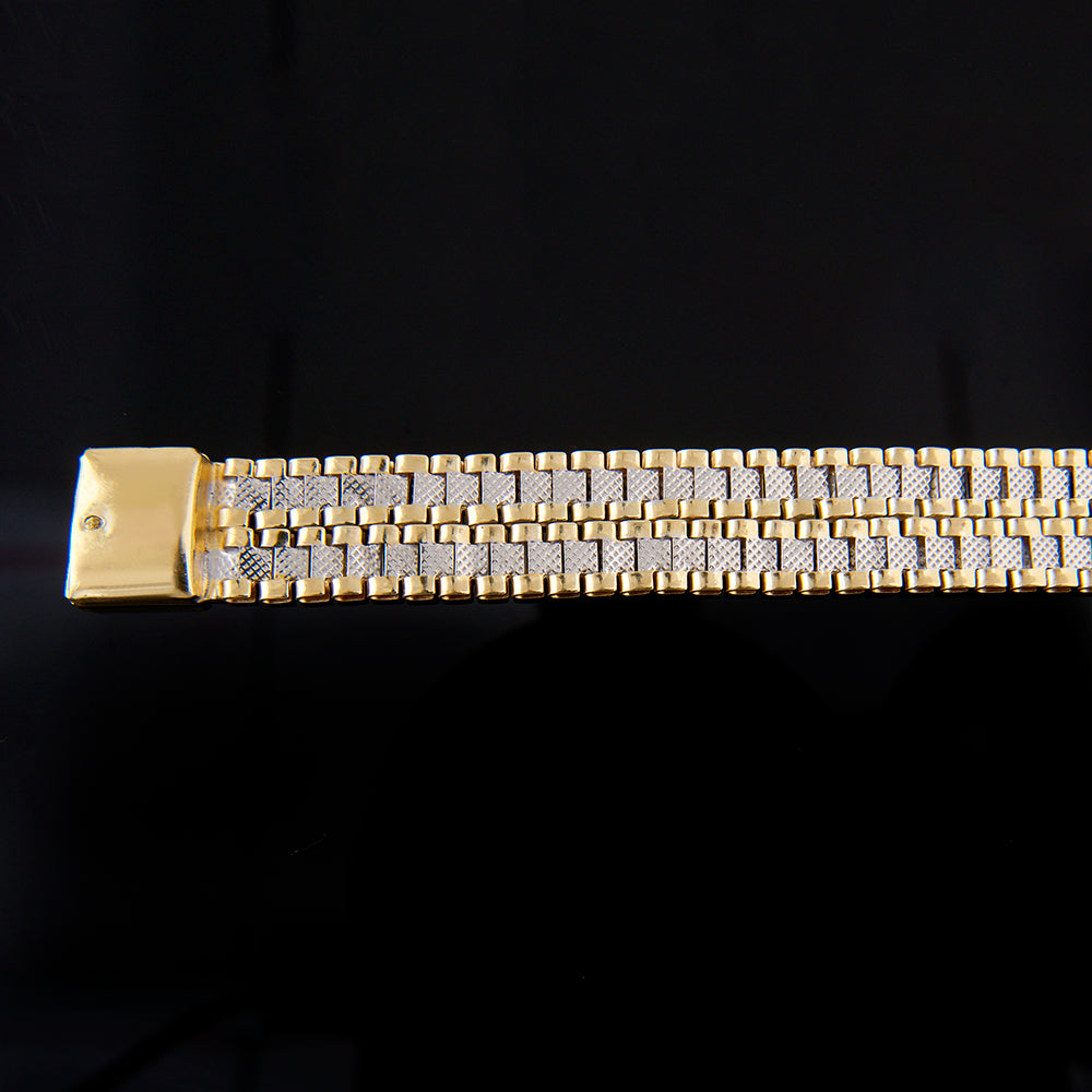 Pulsera Esclava Tejido Rolex Elegante 12 mm, Plata Ley .925, Para Hombre y Mujer | DUO DELUXE JOYAS
