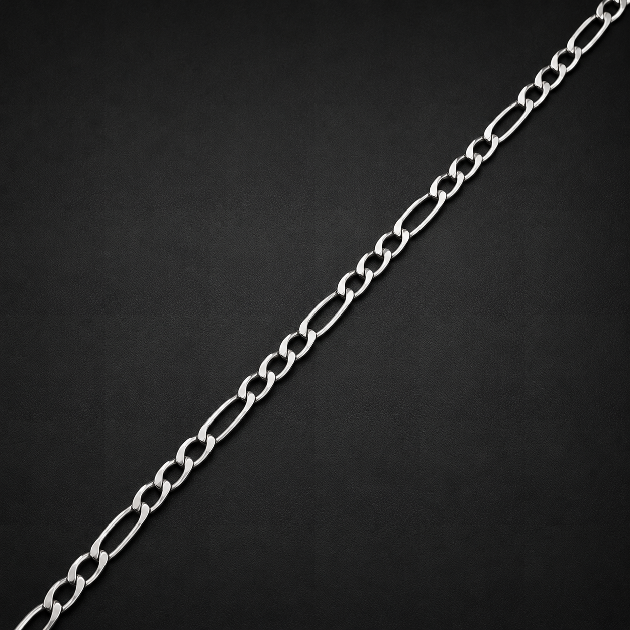 Mujer | Pulso Pulsera Tejido Figaro 3:1 Lisa 2 mm, Esclava Para Mujer De Plata Autentica Ley .925, DUO DELUXE JOYAS