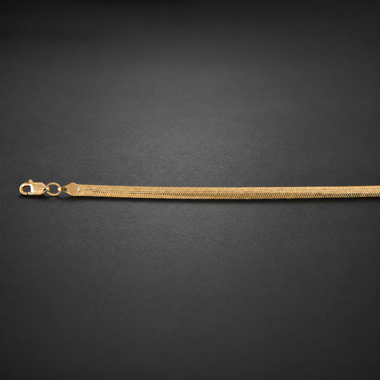 Unisex | Pulso Pulsera Tejido Panza De Vibora Serpiente 3 mm, Esclava Para Hombre Y Mujer De Plata Autentica Ley .925 Con Baño De Oro Italiano 24k, DUO DELUXE JOYAS