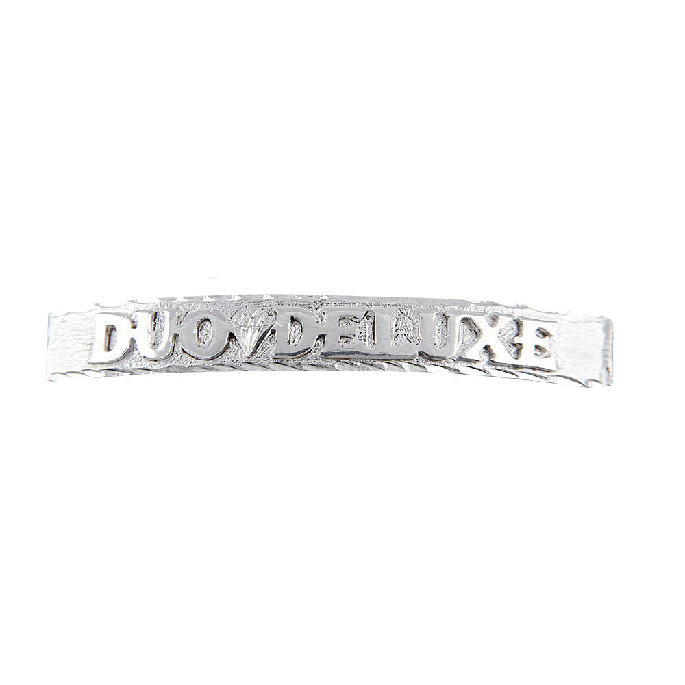 Niño | Esclava Tejido Cartier Lisa 4 mm – Plata Ley .925