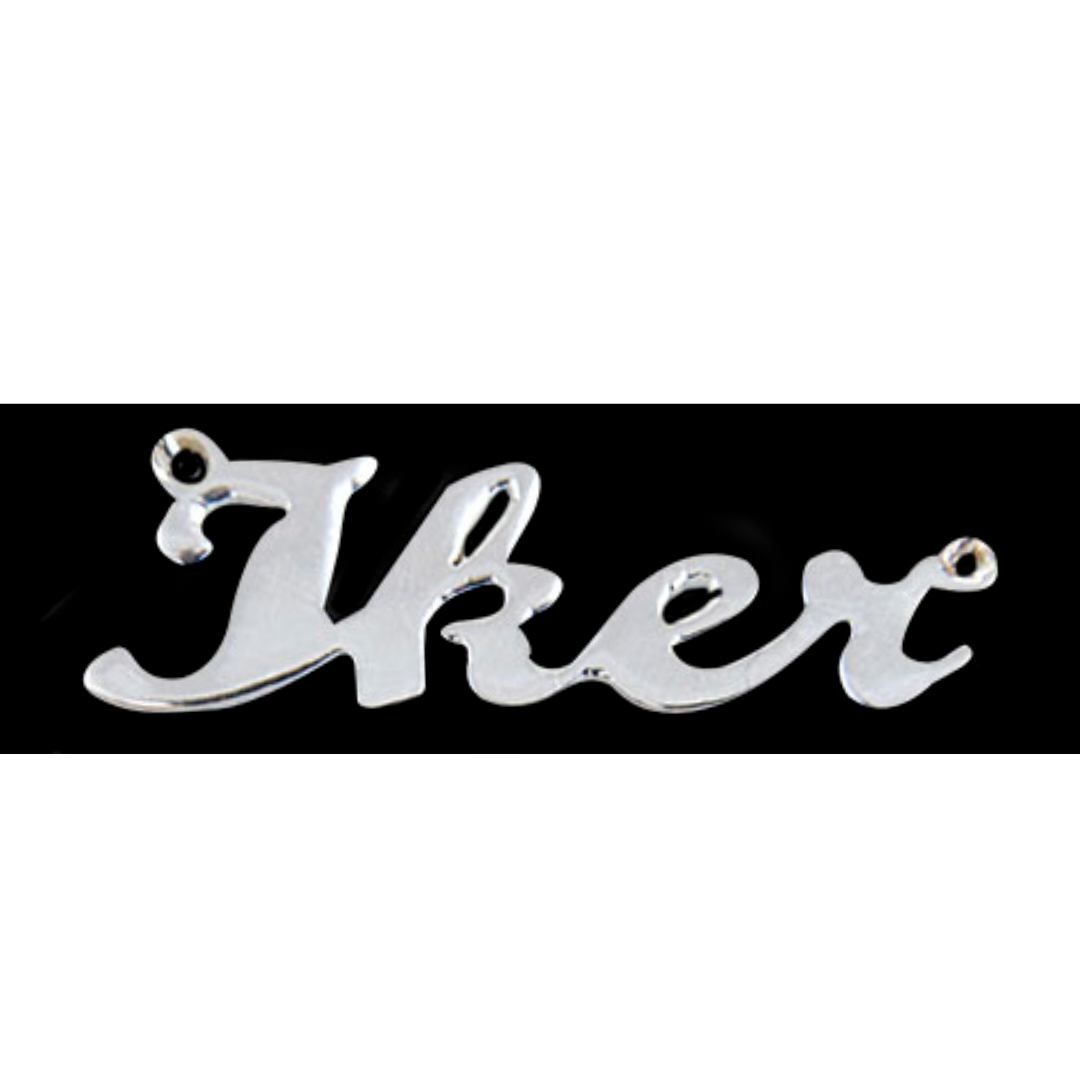 Dije De Nombre Personalizado | Plata Ley.925