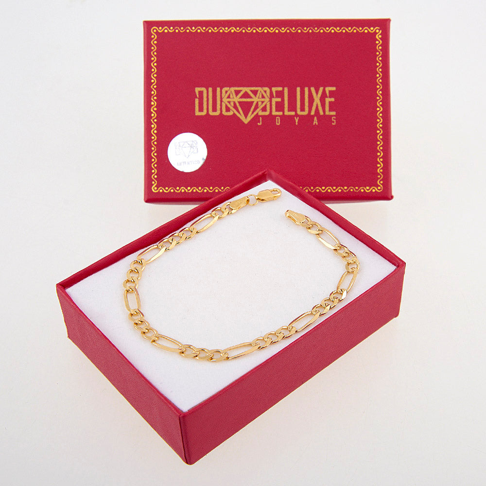 Unisex | Pulsera Tejido Cartier Diamantado 2 - 5 mm – Plata Con Baño De Oro Italiano 24k