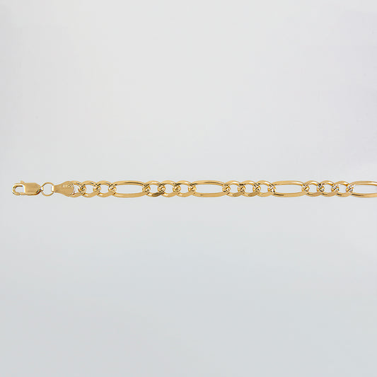 Unisex | Pulsera Tejido Cartier Diamantado 3 - 6 mm – Plata Con Baño De Oro Italiano 24k