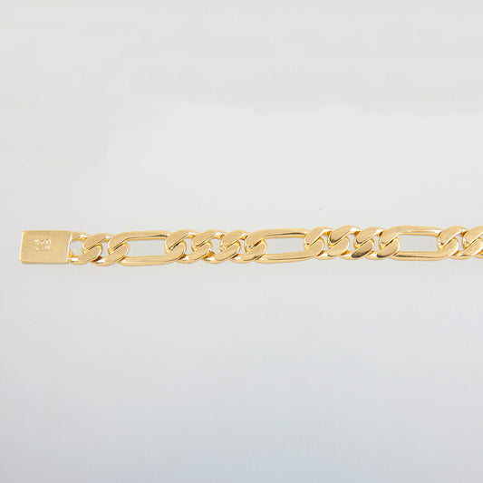 Unisex | Pulsera Tejido Cartier HM Liso 2 - 8 mm – Plata Con Baño De Oro Italiano 24k