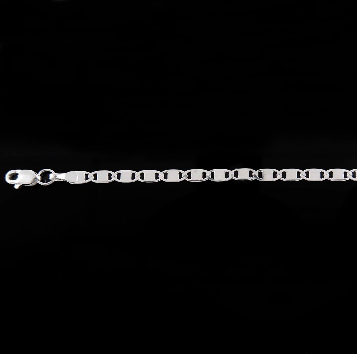 Dama | Pulsera Tejido Gucci Espejo 1 - 3 mm – Plata Ley .925