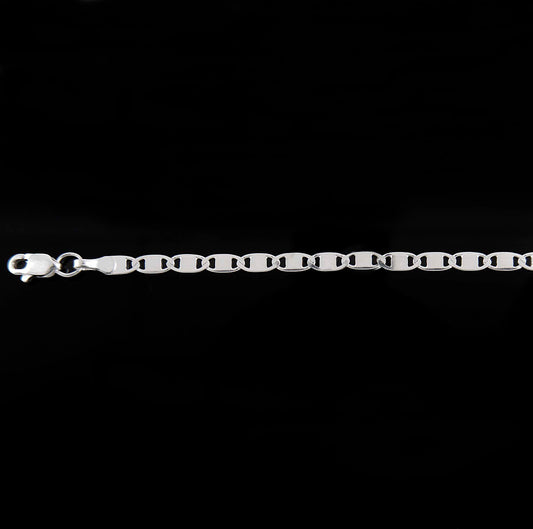 Dama | Pulsera Tejido Gucci Espejo 1 - 3 mm – Plata Ley .925