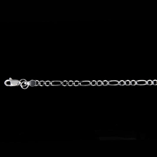 Cadena Cartier Lisa - 3 mm - 70 cm - Unisex | Plata Ley.925