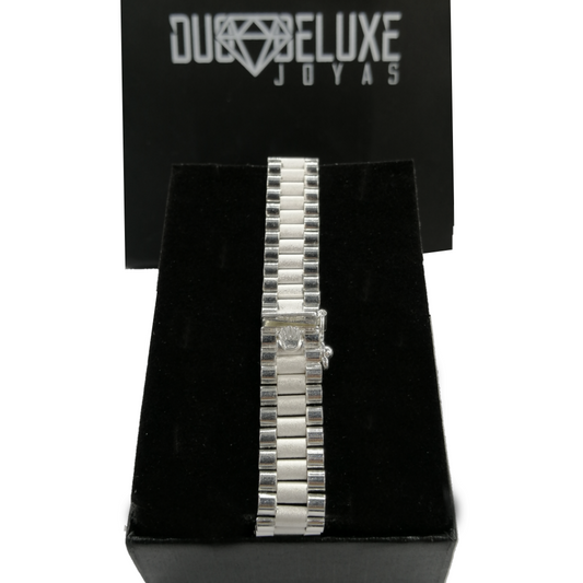 Unisex | Pulsera Tejido Rolex RCL2 - 11 mm – Plata Ley .925